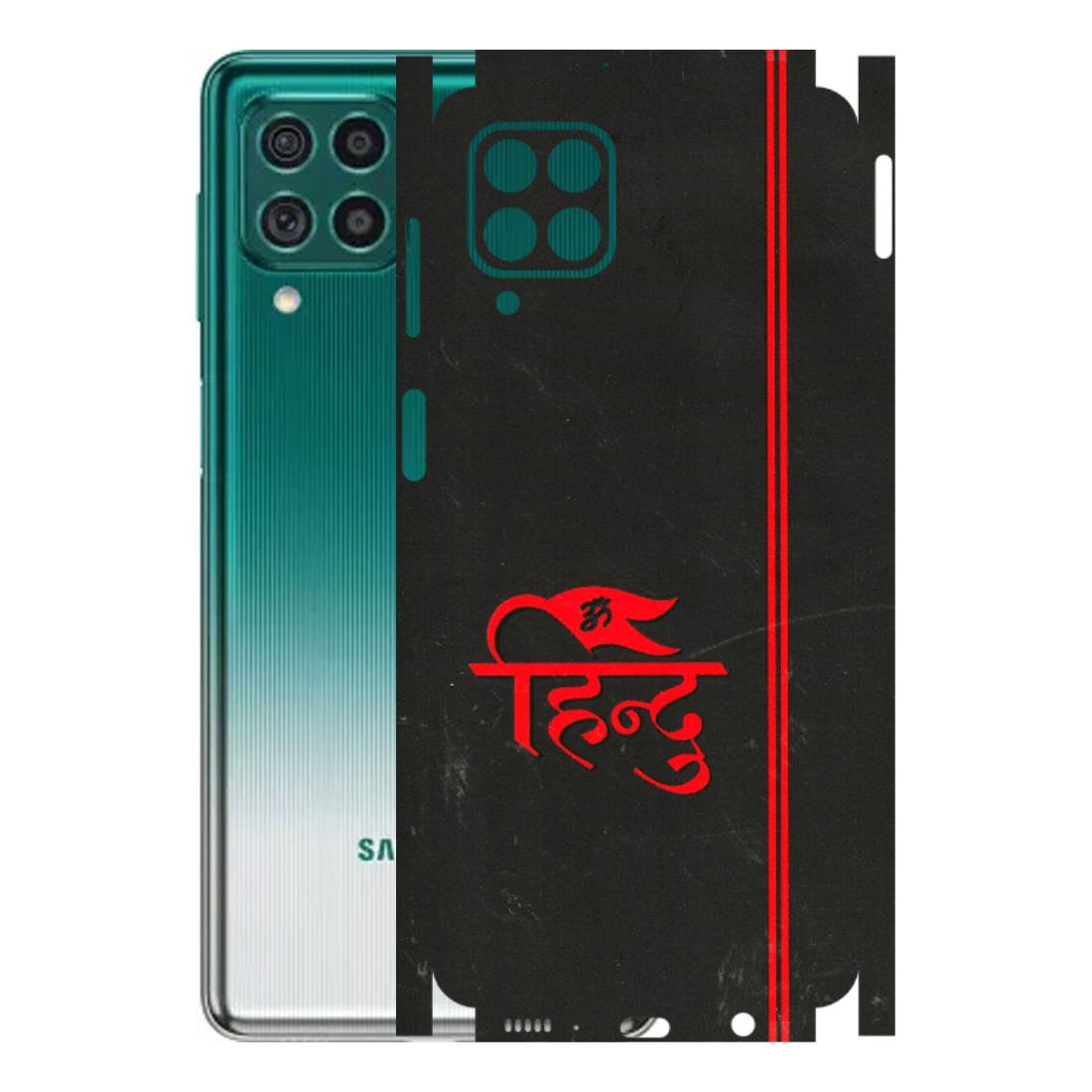Samsung M/F/Note/Flip and C Phone Skins (All Models) - Hindu Black - 3D Embossed Finish (L-153) Samsung Galaxy M62