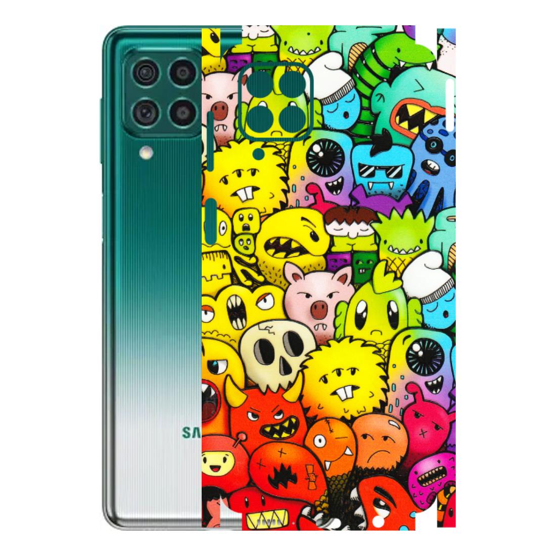 Samsung M/F/Note/Flip and C Phone Skins (All Models) - Angry Funkies - 3D Embossed Finish (L-169) Samsung Galaxy M62