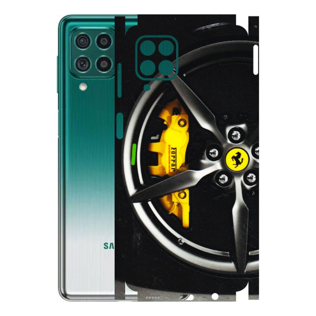 Samsung M/F/Note/Flip and C Phone Skins (All Models) - Ferrari Wheel Alloy - 3D Embossed Finish (L-173) Samsung Galaxy M62