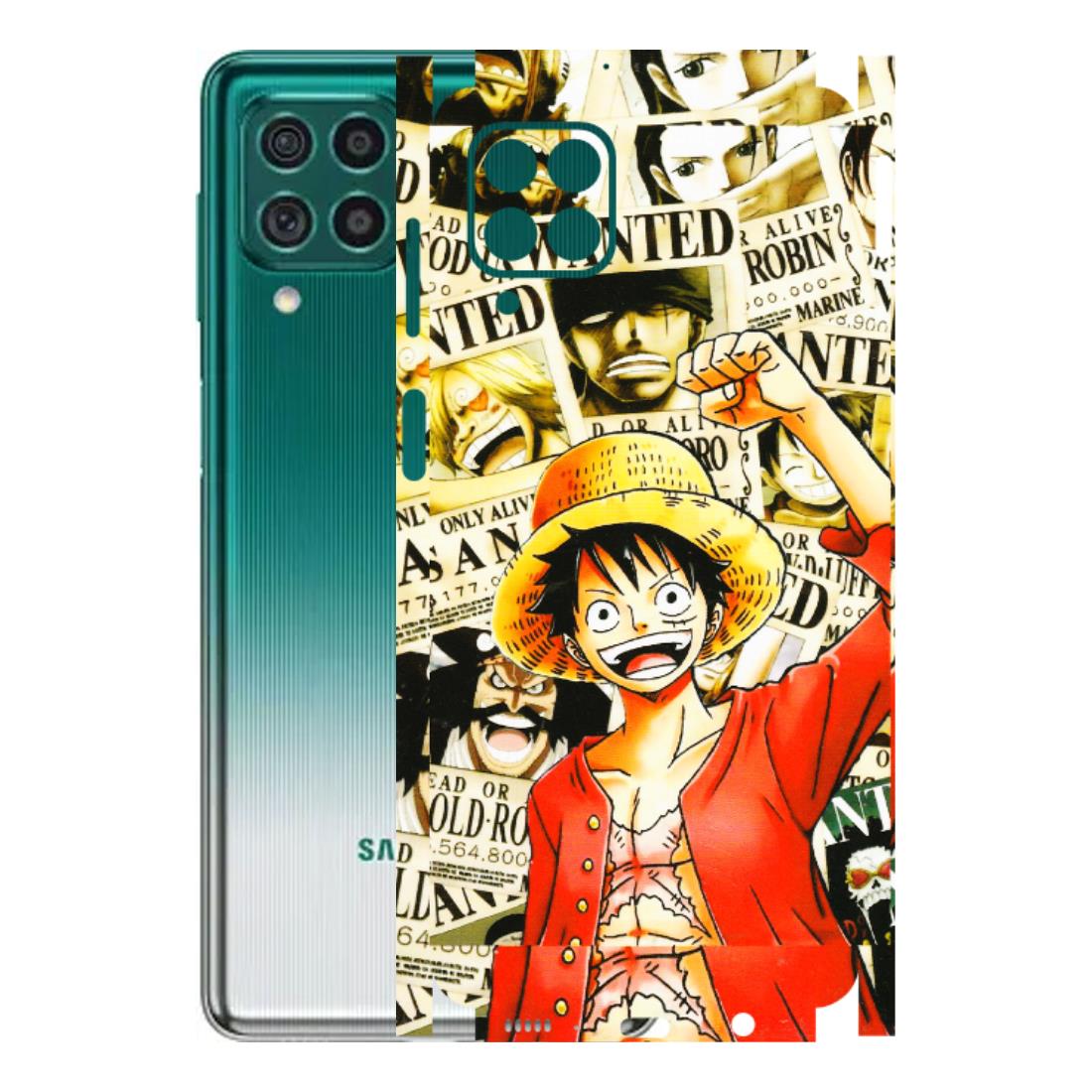 Samsung M/F/Note/Flip and C Phone Skins (All Models) - Luffy Anime - 3D Embossed Finish (L-177) Samsung Galaxy M62