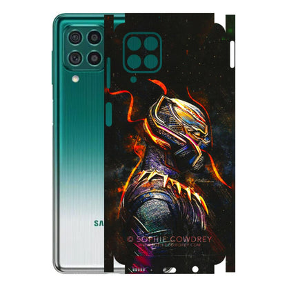 Samsung M/F/Note/Flip and C Phone Skins (All Models) - Black Panther - 3D Embossed Finish (L-190) Samsung Galaxy M62