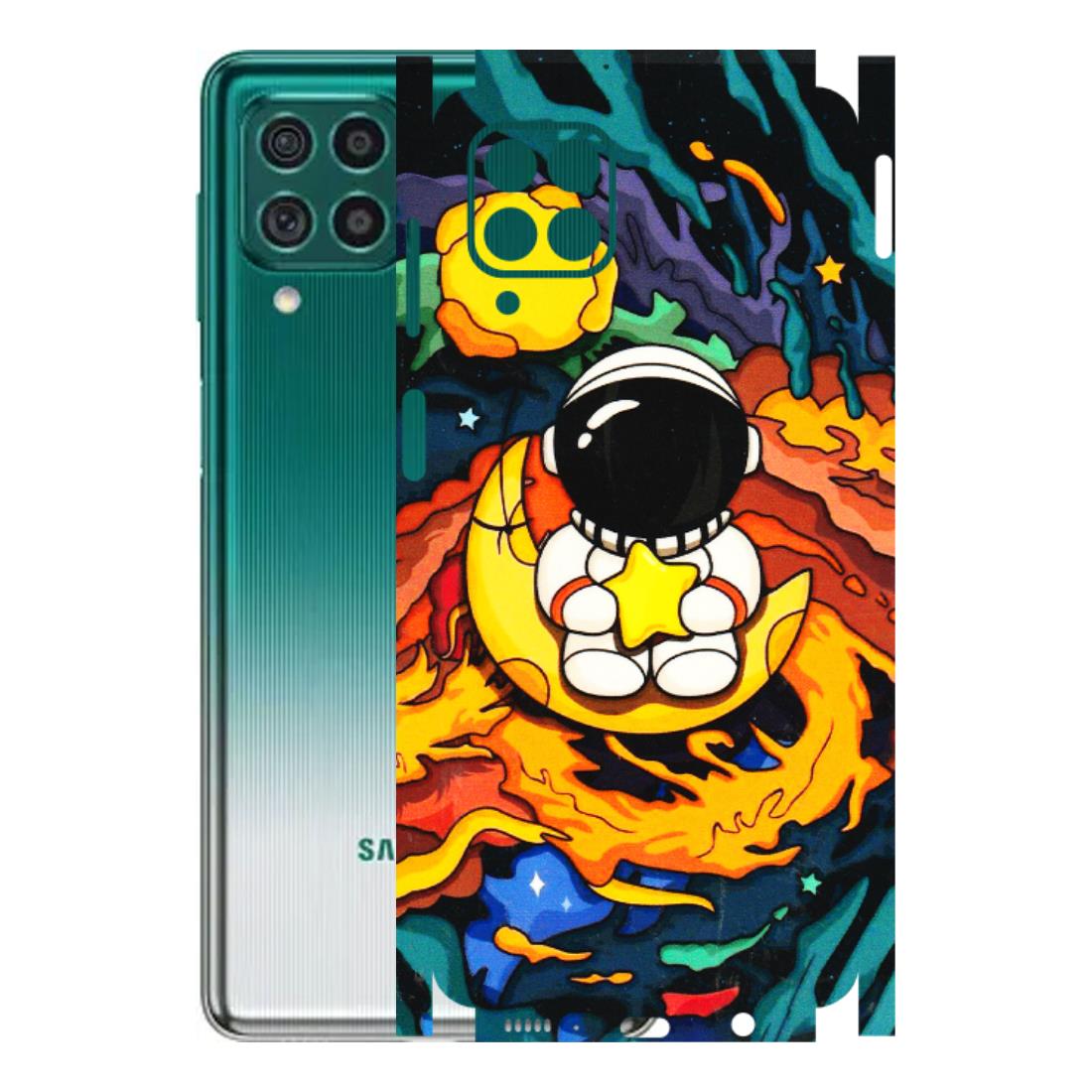 Samsung M/F/Note/Flip and C Phone Skins (All Models) - Baby Astronaut - 3D Embossed Finish (L-197) Samsung Galaxy M62