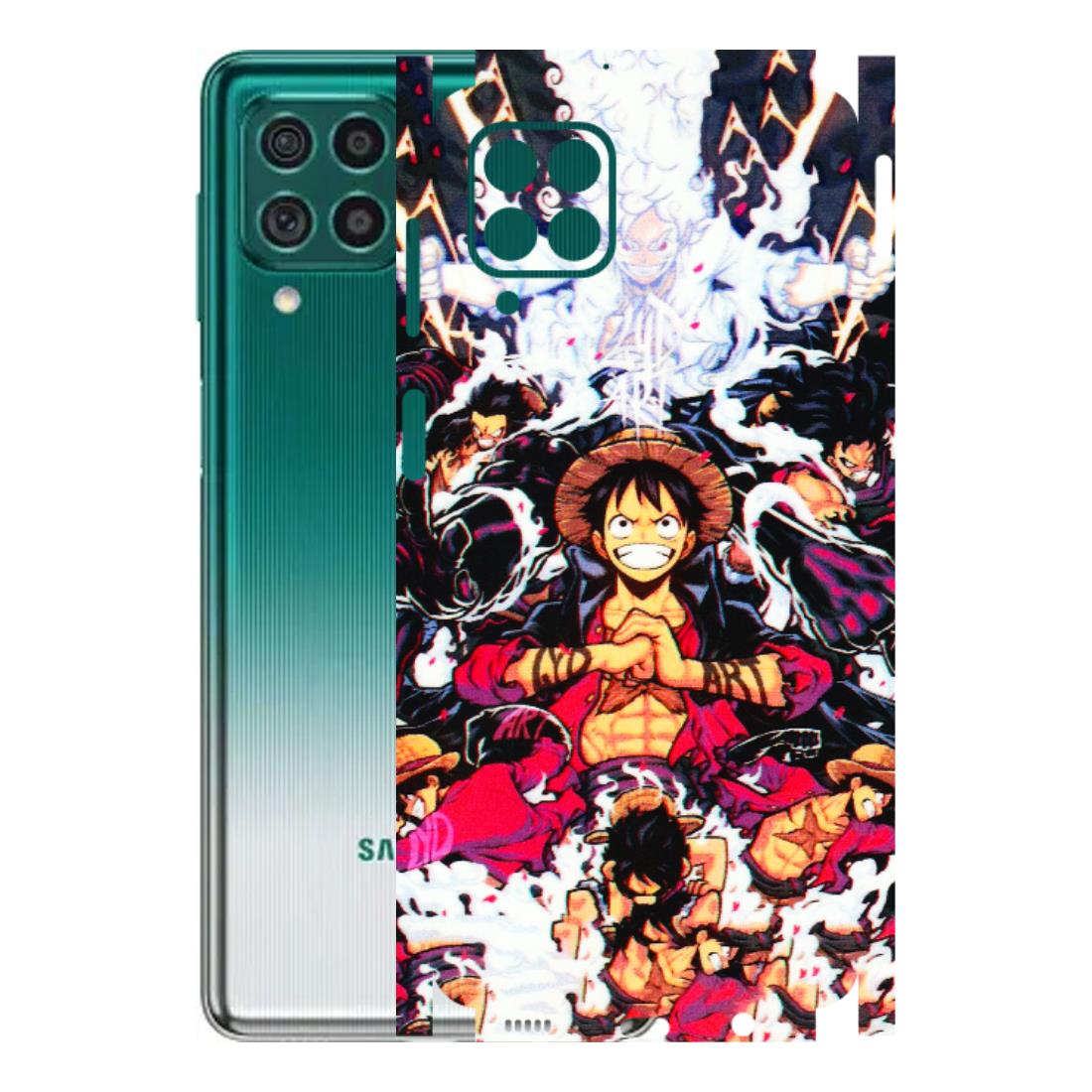 Samsung M/F/Note/Flip and C Phone Skins (All Models) - Luffy Anime Character - 3D Embossed Finish (L-203) Samsung Galaxy M62