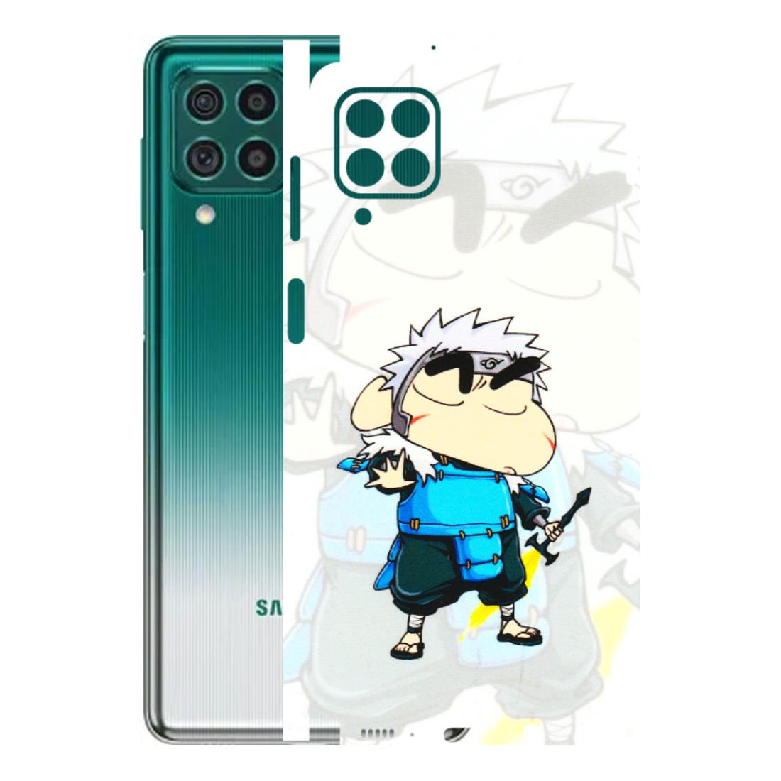 Samsung M/F/Note/Flip and C Phone Skins (All Models) - Angry Young Shinchan - 3D Embossed Finish (L-226) Samsung Galaxy M62
