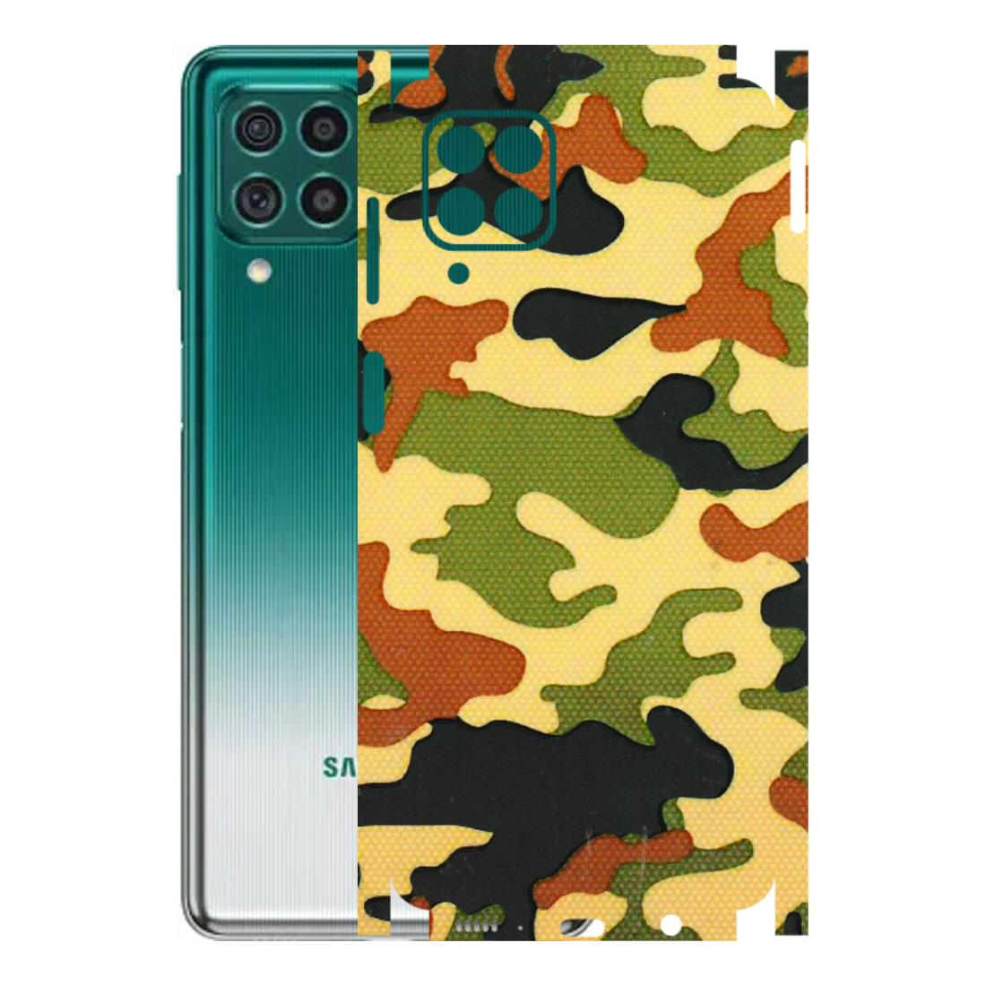 Samsung M/F/Note/Flip and C Phone Skins (All Models) - Indian Military - 3D Embossed Finish (L-234) Samsung Galaxy M62