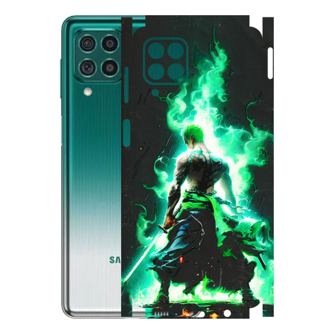 Samsung M/F/Note/Flip and C Phone Skins (All Models) - Zoro Sword - 3D Embossed Finish (L-241) Samsung Galaxy M62