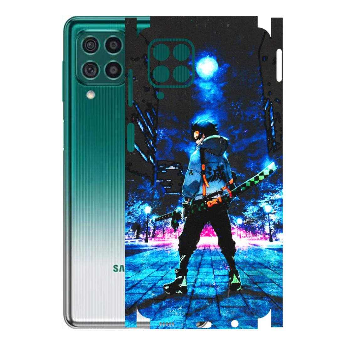 Samsung M/F/Note/Flip and C Phone Skins (All Models) - Demon Slayer Sword - 3D Embossed Finish (L-247) Samsung Galaxy M62