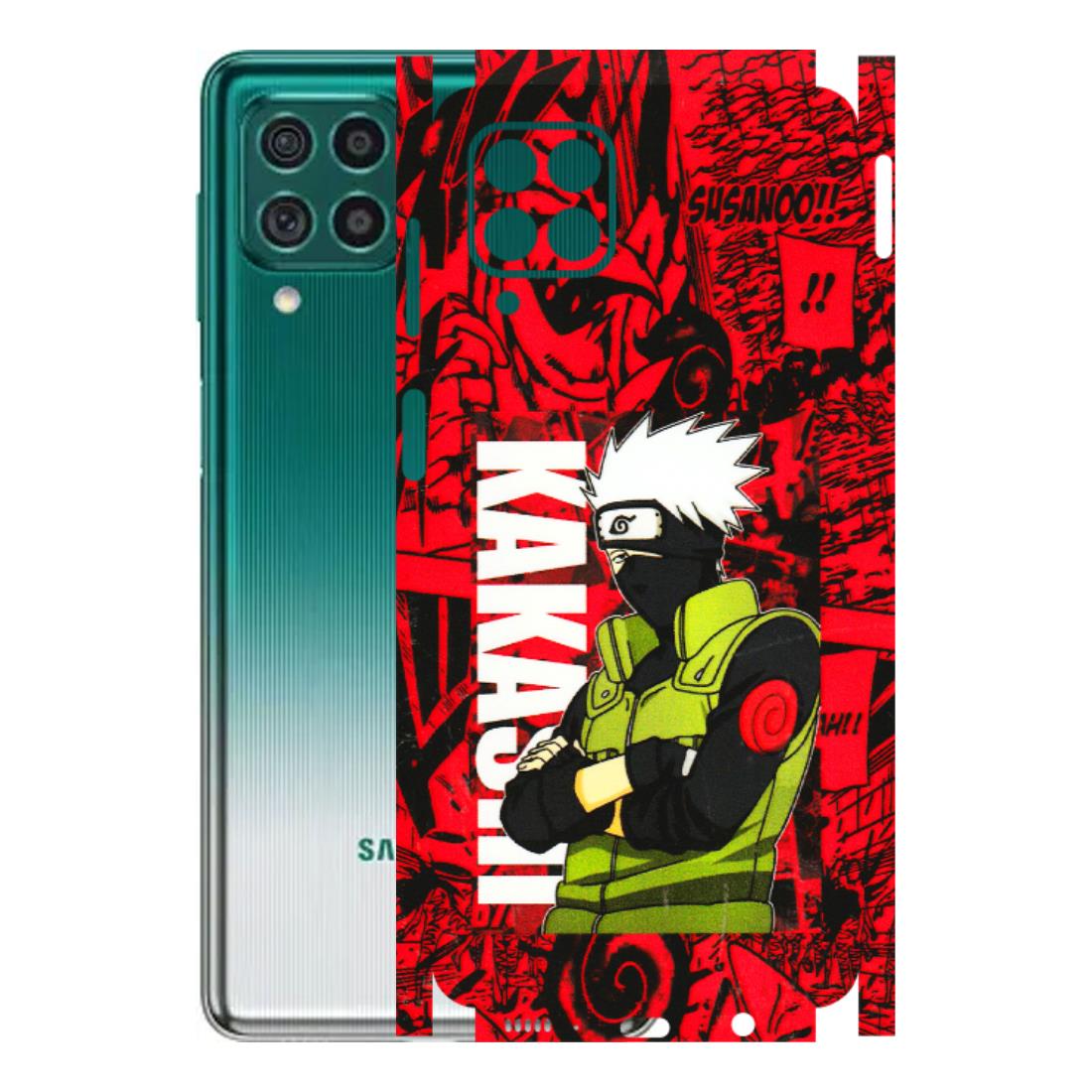 Samsung M/F/Note/Flip and C Phone Skins (All Models) - Kakashi Red Anime - 3D Embossed Finish (L-251) Samsung Galaxy M62