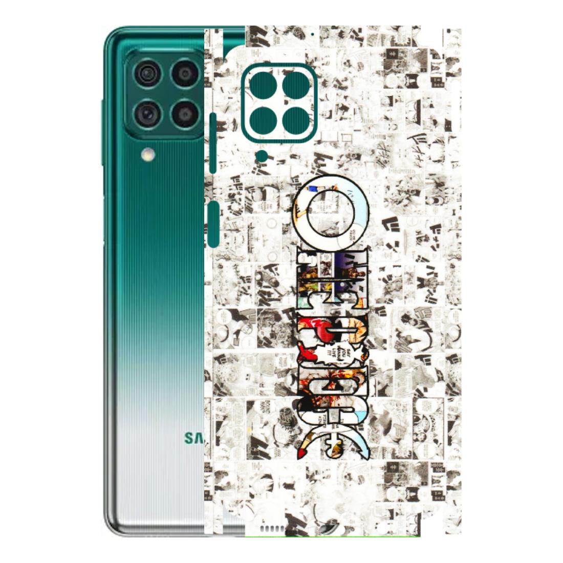 Samsung M/F/Note/Flip and C Phone Skins (All Models) - One Piece Manga - 3D Embossed Finish (L-26) Samsung Galaxy M62