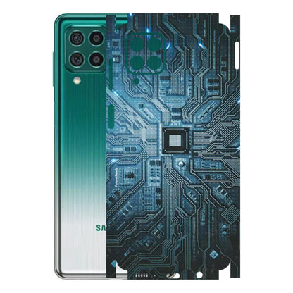 Samsung M/F/Note/Flip and C Phone Skins (All Models) - Original Circuit - 3D Embossed Finish (L-267) Samsung Galaxy M62