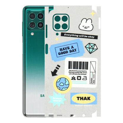 Samsung M/F/Note/Flip and C Phone Skins (All Models) - Will Be Okay Design - 3D Embossed Finish (L-316) Samsung Galaxy M62