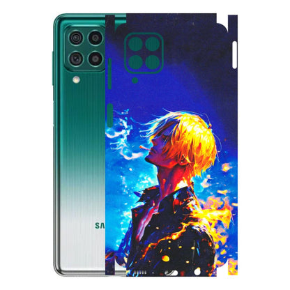 Samsung M/F/Note/Flip and C Phone Skins (All Models) - Sanji Vinsmoke One Piece - 3D Embossed Finish (L-319) Samsung Galaxy M62