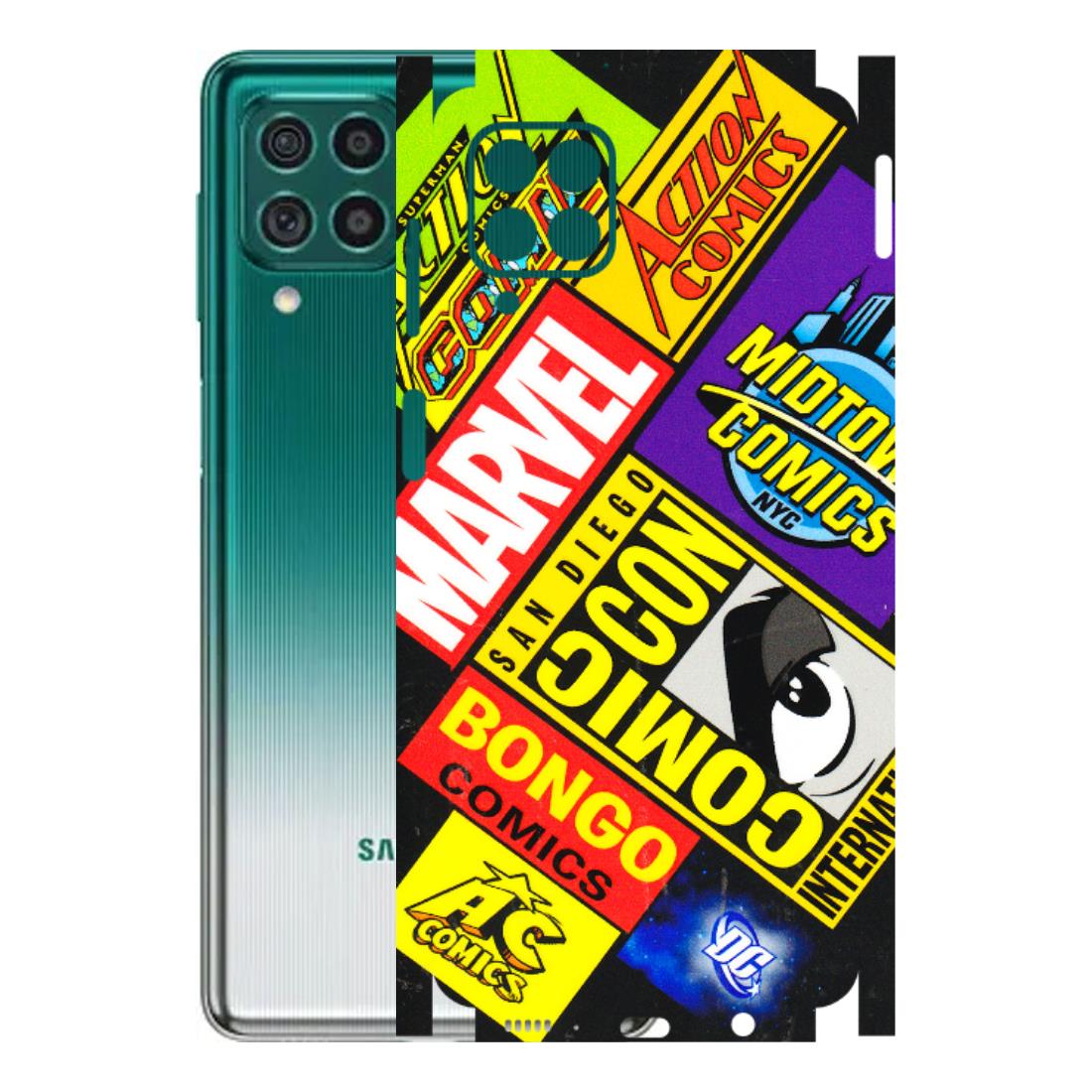 Samsung M/F/Note/Flip and C Phone Skins (All Models) - Bongo Comic Con - 3D Embossed Finish (L-325) Samsung Galaxy M62