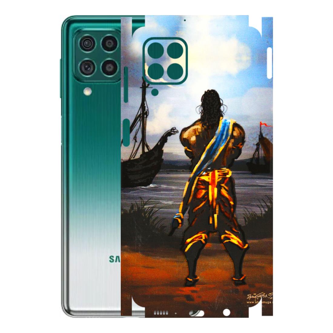 Samsung M/F/Note/Flip and C Phone Skins (All Models) - Heavenly God Figure - 3D Embossed Finish (L-34) Samsung Galaxy M62