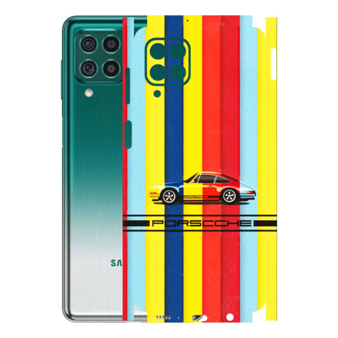 Samsung M/F/Note/Flip and C Phone Skins (All Models) - Multicolour Porche - 3D Embossed Finish (L-39) Samsung Galaxy M62