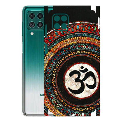 Samsung M/F/Note/Flip and C Phone Skins (All Models) - Aum Chant Abstract - 3D Embossed Finish (L-42) Samsung Galaxy M62