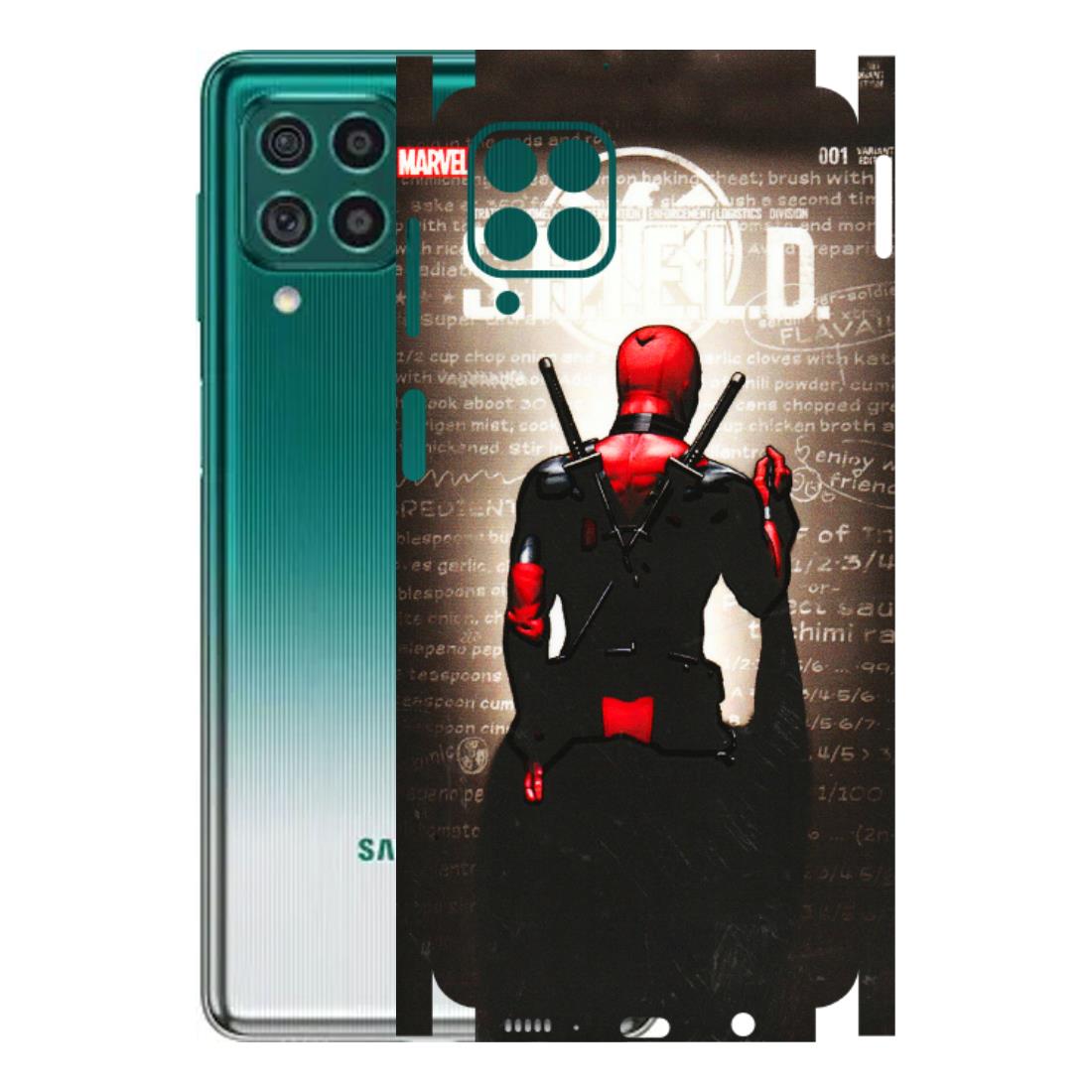 Samsung M/F/Note/Flip and C Phone Skins (All Models) - Deadpool - 3D Embossed Finish (L-56) Samsung Galaxy M62