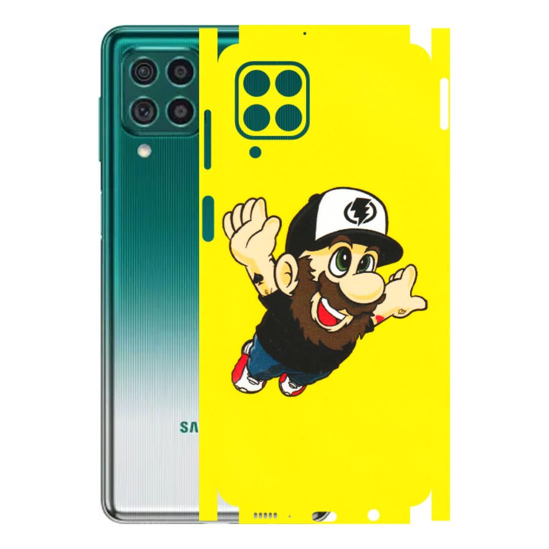 Samsung M/F/Note/Flip and C Phone Skins (All Models) - Flying Beardo - 3D Embossed Finish (L-60) Samsung Galaxy M62