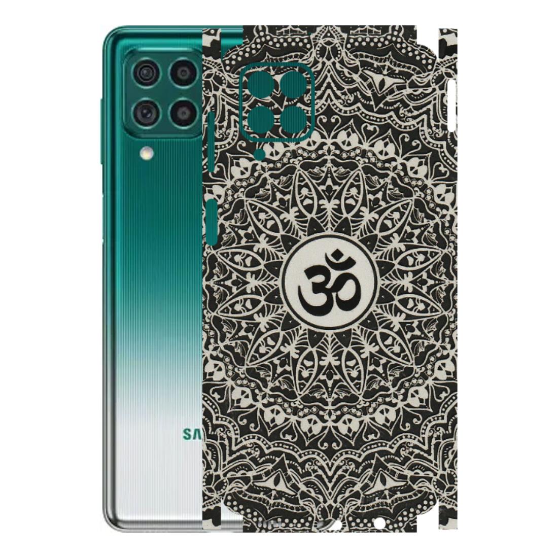 Samsung M/F/Note/Flip and C Phone Skins (All Models) - Aum Elegant Mandala - 3D Embossed Finish (L-62) Samsung Galaxy M62
