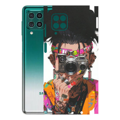 Samsung M/F/Note/Flip and C Phone Skins (All Models) - Camera Lover Girl - Matte Finish (M-09) Samsung Galaxy M62