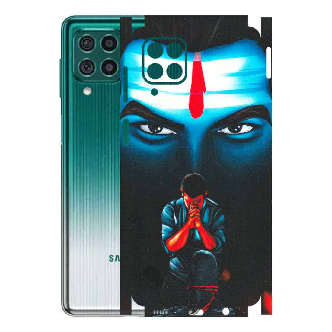Samsung M/F/Note/Flip and C Phone Skins (All Models) - Mahakal Bhakt - Matte Finish (M-112) Samsung Galaxy M62