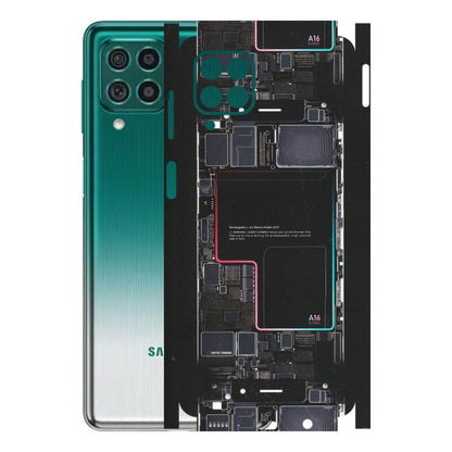Samsung M/F/Note/Flip and C Phone Skins (All Models) - Motherboard Circuit Layout - Matte Finish (M-117) Samsung Galaxy M62