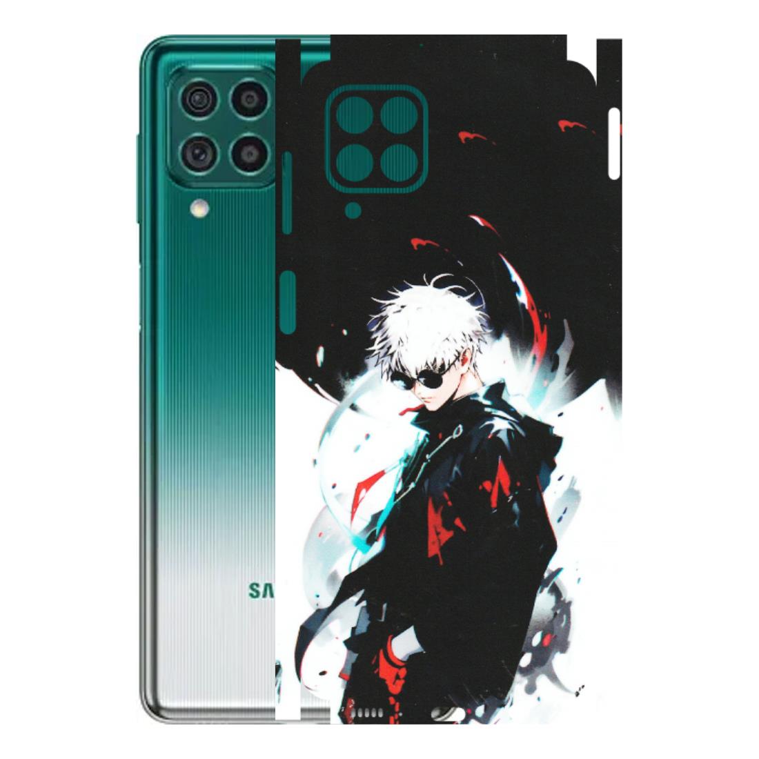 Samsung M/F/Note/Flip and C Phone Skins (All Models) - Gojo Powerful Charater Kaisen Anime - Matte Finish (M-144) Samsung Galaxy M62