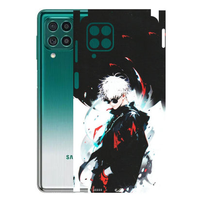 Samsung M/F/Note/Flip and C Phone Skins (All Models) - Gojo Powerful Charater Kaisen Anime - Matte Finish (M-144) Samsung Galaxy M62