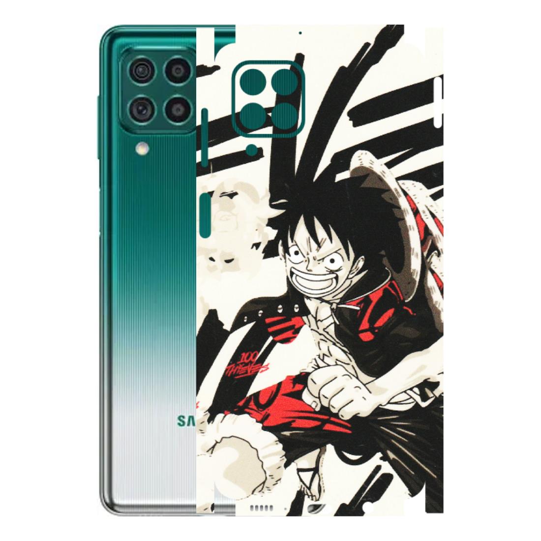 Samsung M/F/Note/Flip and C Phone Skins (All Models) - Monkey D.Luffy Manga Anime - Matte Finish (M-145) Samsung Galaxy M62