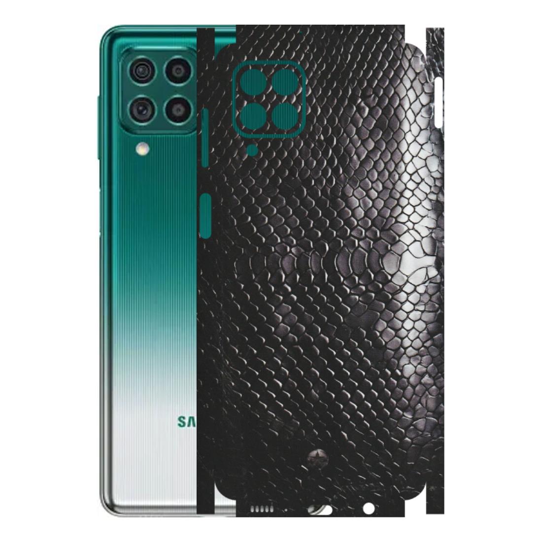 Samsung M/F/Note/Flip and C Phone Skins (All Models) - Black Snack Leather - Matte Finish (M-147) Samsung Galaxy M62