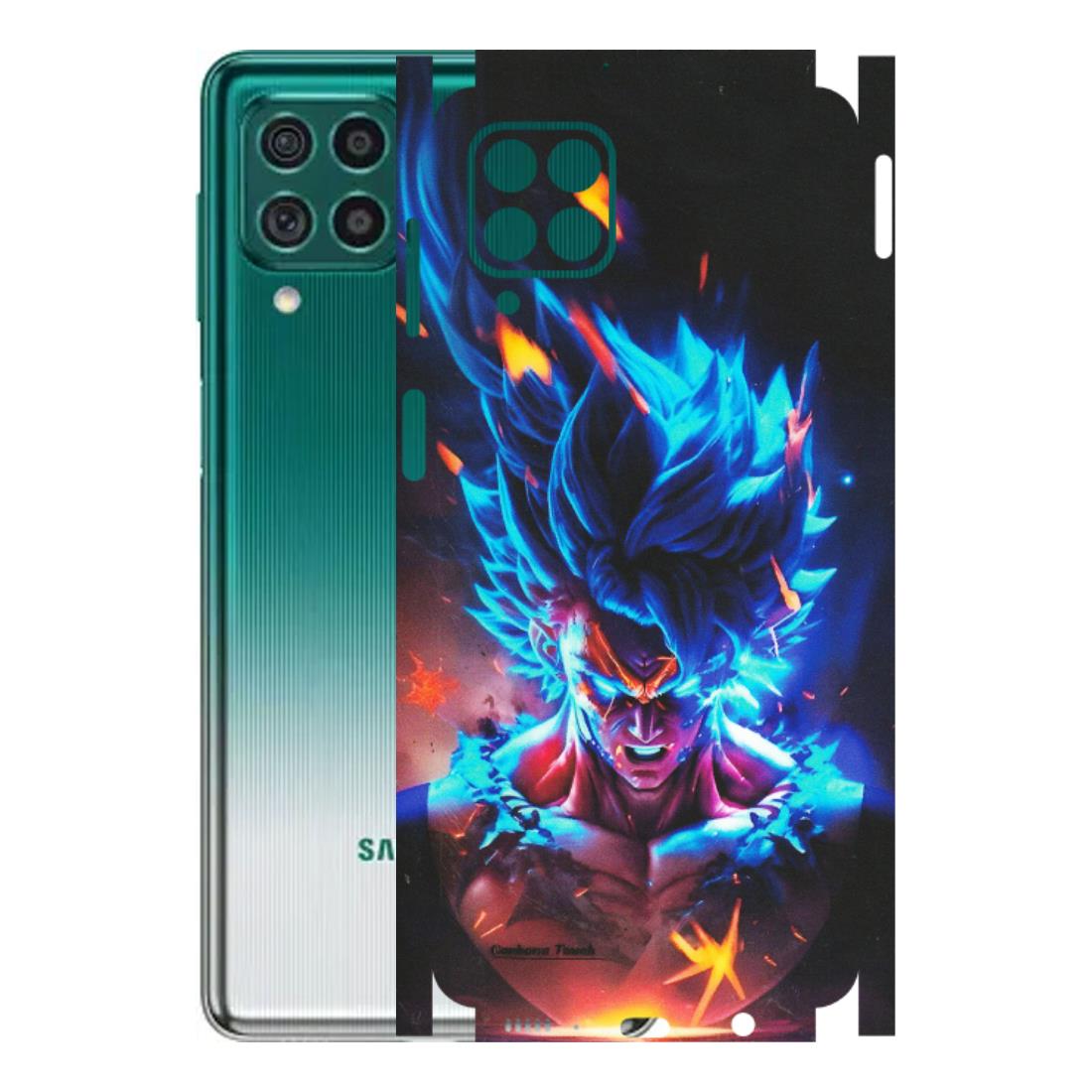 Samsung M/F/Note/Flip and C Phone Skins (All Models) - Angry Goku Dragon Ball Anime - Matte Finish (M-150) Samsung Galaxy M62