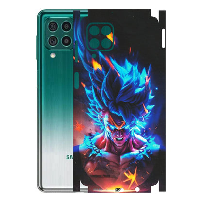 Samsung M/F/Note/Flip and C Phone Skins (All Models) - Angry Goku Dragon Ball Anime - Matte Finish (M-150) Samsung Galaxy M62