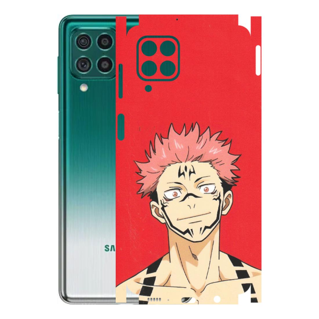 Samsung M/F/Note/Flip and C Phone Skins (All Models) - Ryomen Sukuna Fun Anime - Matte Finish (M-153) Samsung Galaxy M62