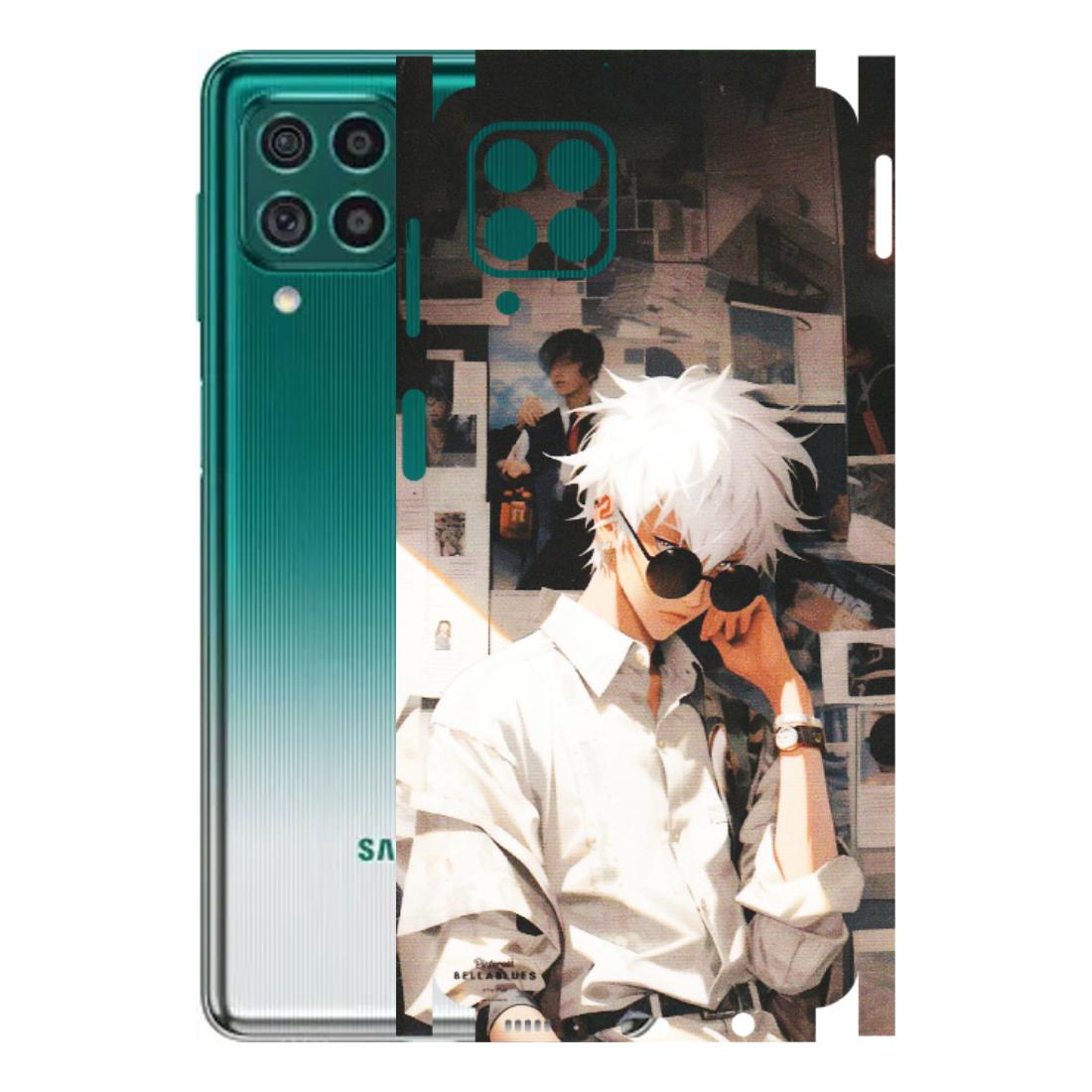 Samsung M/F/Note/Flip and C Phone Skins (All Models) - Gojo Satoru Jujustu Kaisen Anime - Matte Finish (M-156) Samsung Galaxy M62