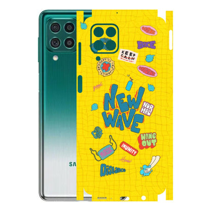 Samsung M/F/Note/Flip and C Phone Skins (All Models) - New Wave Life - Matte Finish (M-17) Samsung Galaxy M62