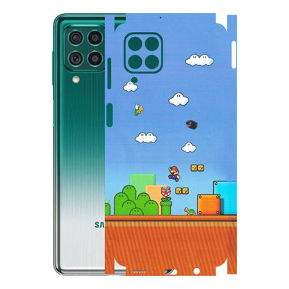 Samsung M/F/Note/Flip and C Phone Skins (All Models) - Mario Game Scene - Matte Finish (M-24) Samsung Galaxy M62