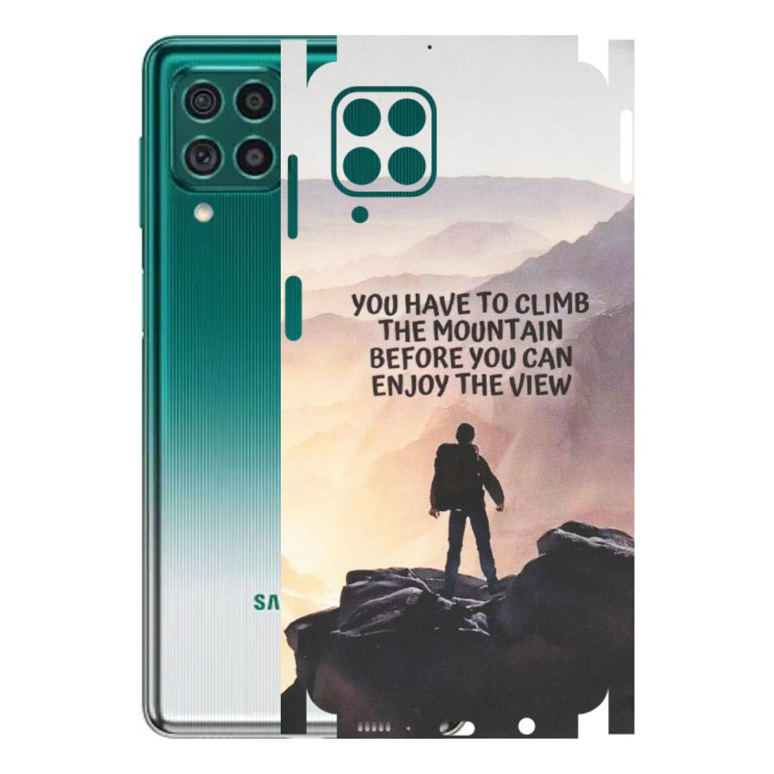 Samsung M/F/Note/Flip and C Phone Skins (All Models) - Motivational Hiking Mountain - Matte Finish (M-28) Samsung Galaxy M62