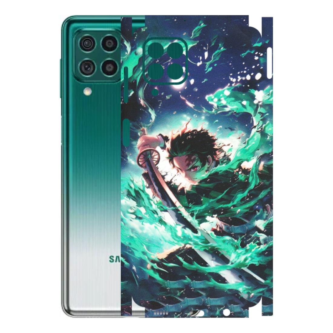 Samsung M/F/Note/Flip and C Phone Skins (All Models) - Sword Fighter Anime - Matte Finish (M-29) Samsung Galaxy M62