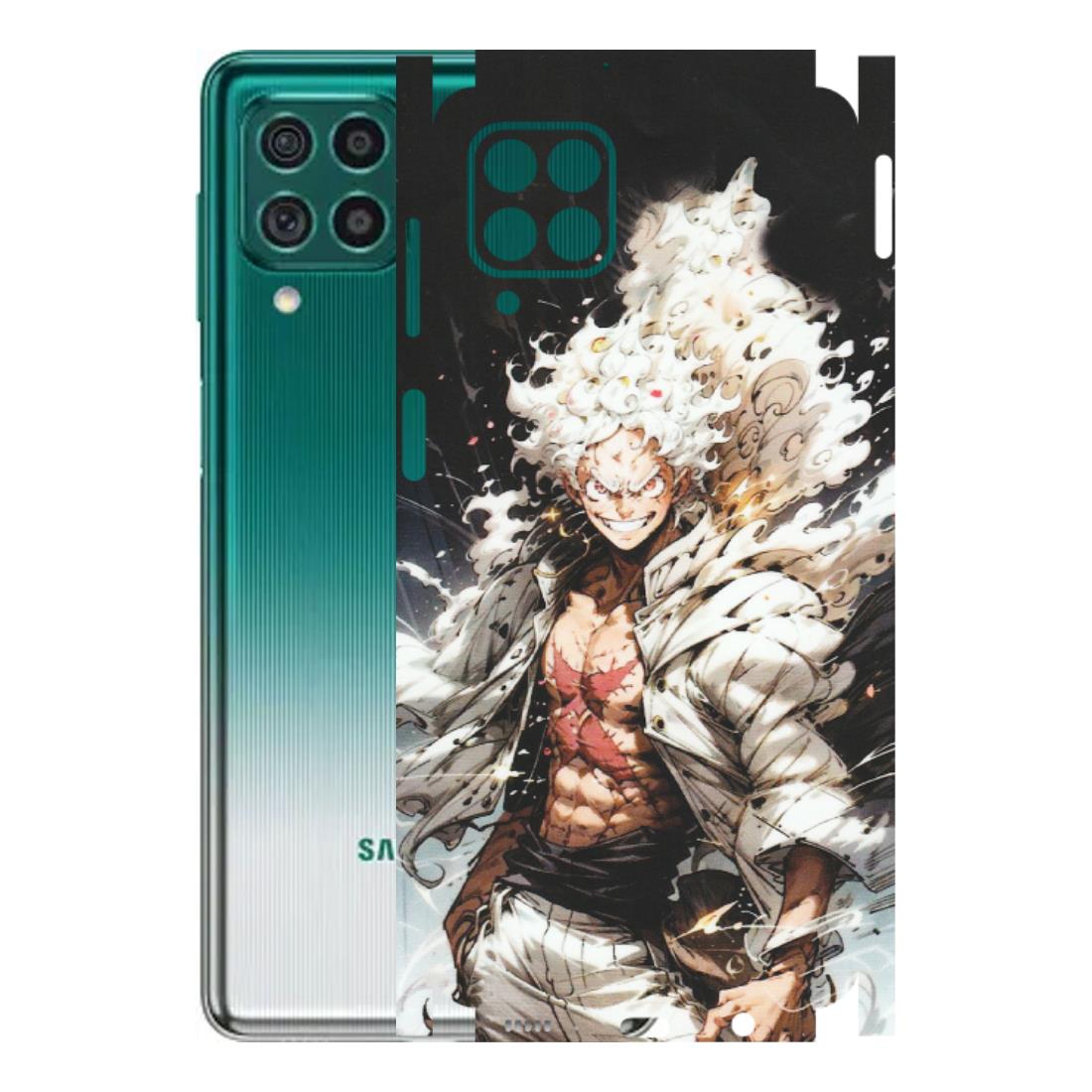 Samsung M/F/Note/Flip and C Phone Skins (All Models) - Anime Angry Classy Character - Matte Finish (M-34) Samsung Galaxy M62
