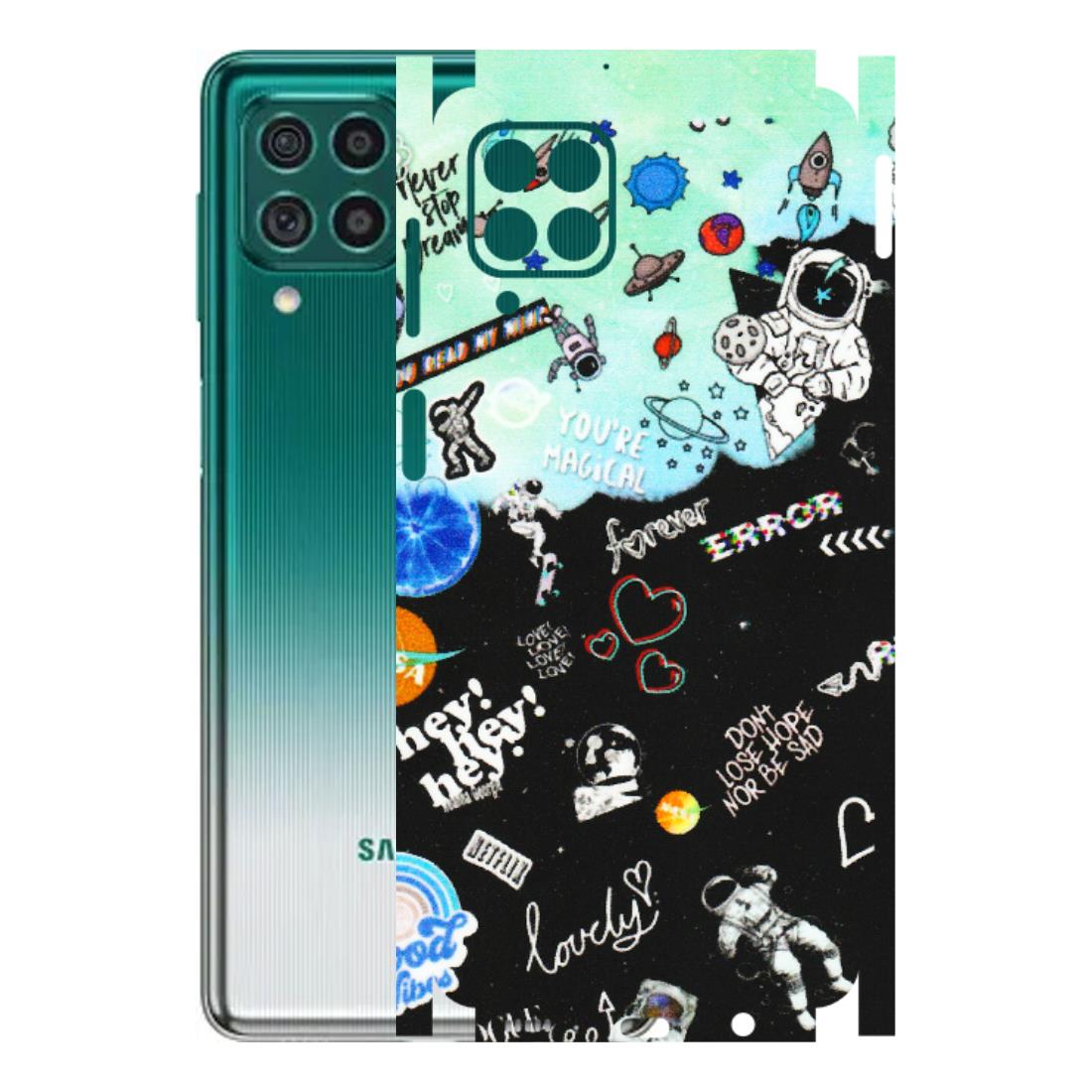 Samsung M/F/Note/Flip and C Phone Skins (All Models) - Living In A Space Dream - Matte Finish (M-46) Samsung Galaxy M62