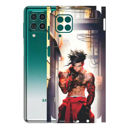 Samsung M/F/Note/Flip and C Phone Skins (All Models) - In the streets of Japan - Matte Finish (M-77) Samsung Galaxy M62