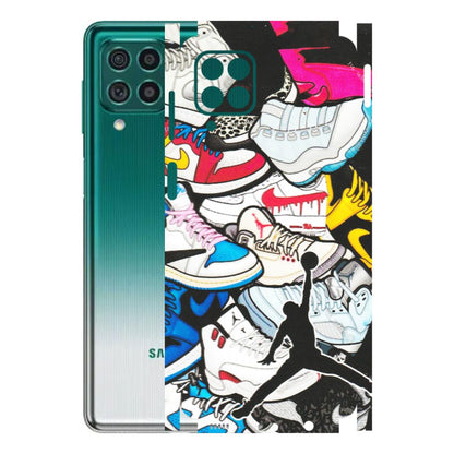 Samsung M/F/Note/Flip and C Phone Skins (All Models) - Jordan Sneakers Fan - Matte Finish (M-80) Samsung Galaxy M62