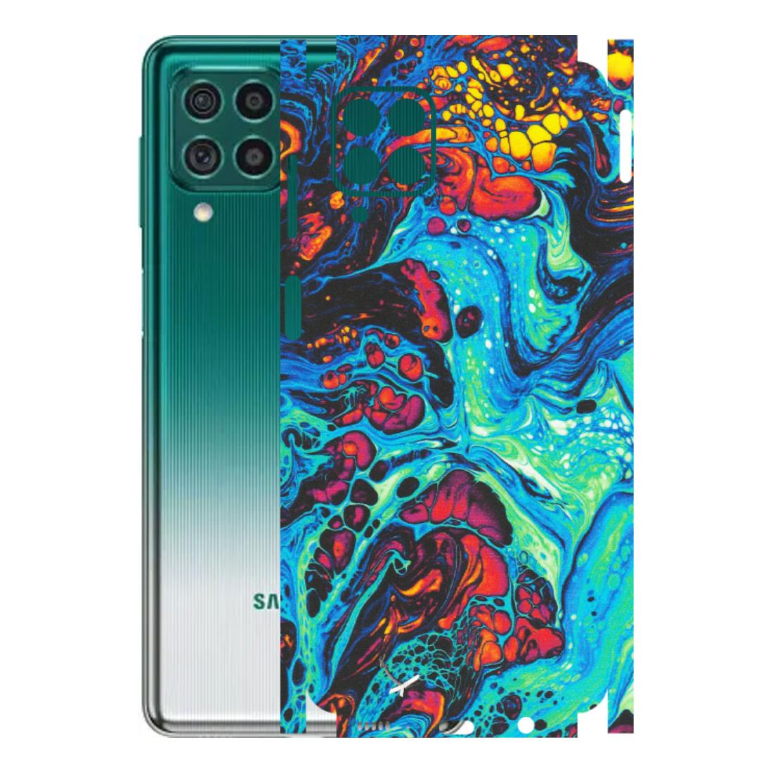 Samsung M/F/Note/Flip and C Phone Skins (All Models) - Majestic Galactic Marbel - Matte Finish (M-85) Samsung Galaxy M62