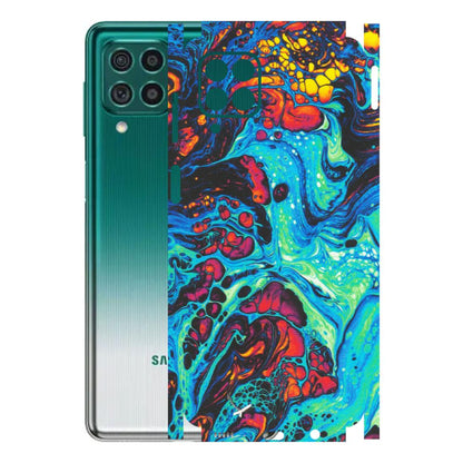 Samsung M/F/Note/Flip and C Phone Skins (All Models) - Majestic Galactic Marbel - Matte Finish (M-85) Samsung Galaxy M62