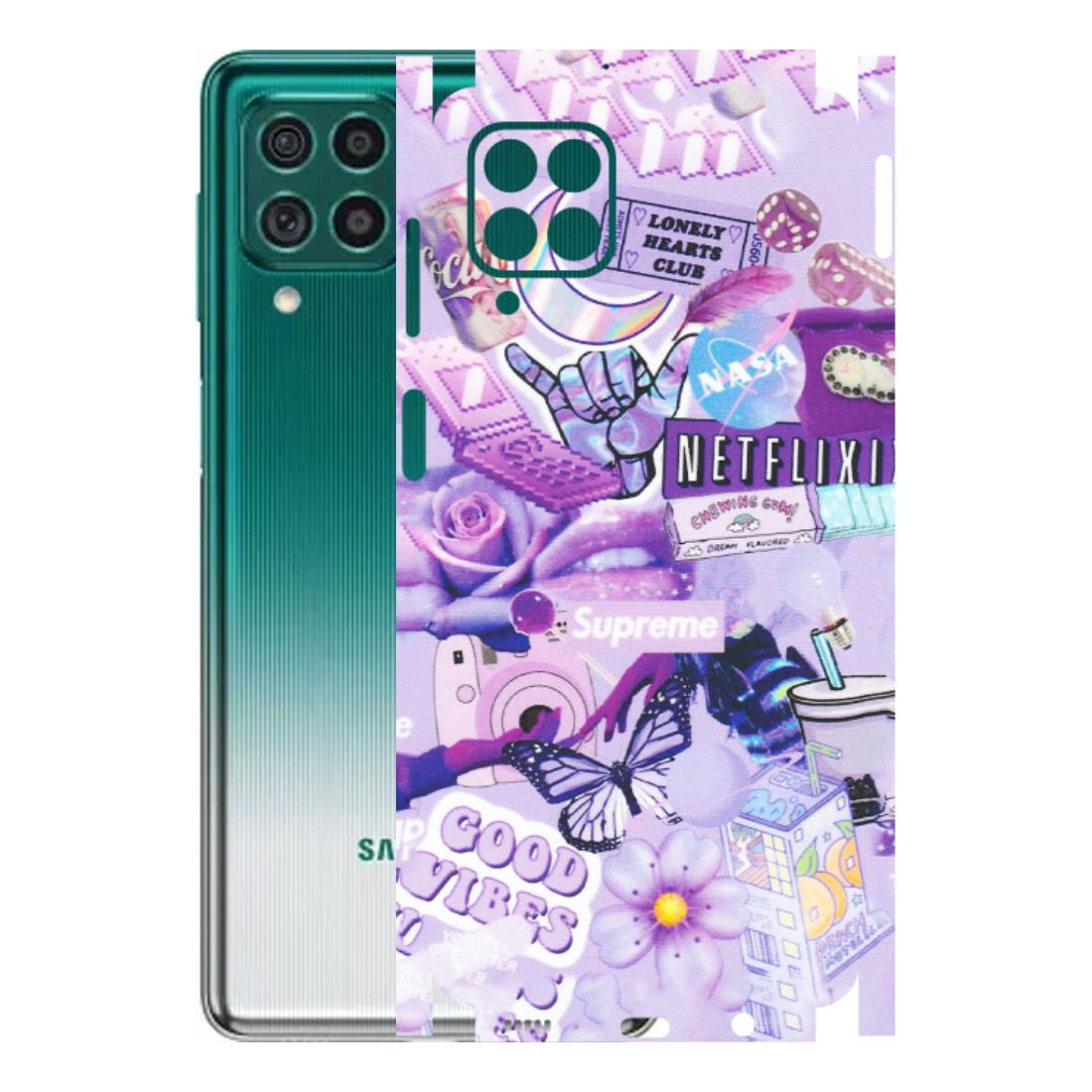 Samsung M/F/Note/Flip and C Phone Skins (All Models) - Supreme Purple Magic - Matte Finish (M-88) Samsung Galaxy M62
