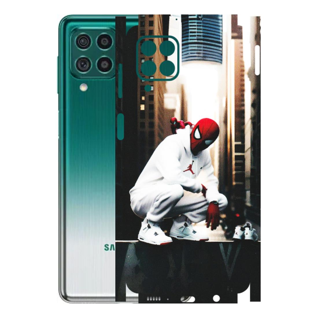 Samsung M/F/Note/Flip and C Phone Skins (All Models) - Sportsman Spider Man - Matte Finish (M-94) Samsung Galaxy M62
