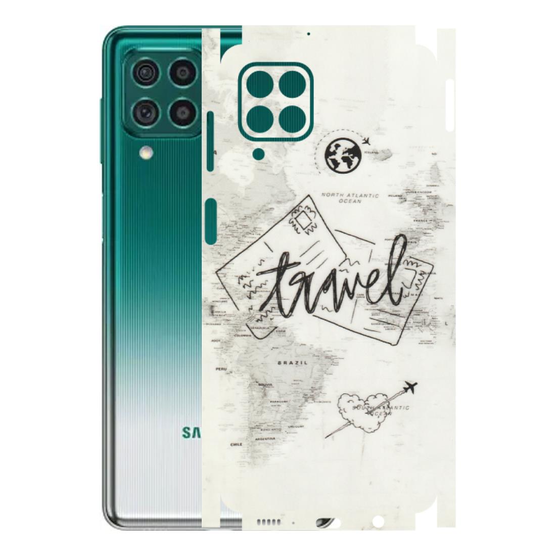 Samsung M/F/Note/Flip and C Phone Skins (All Models) - Travel Ticket - Transparent Finish (T-06) Samsung Galaxy M62