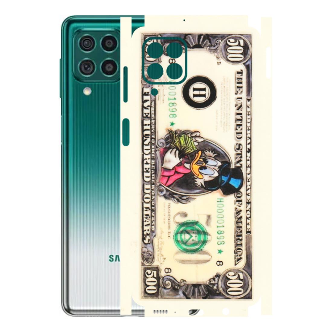 Samsung M/F/Note/Flip and C Phone Skins (All Models) - Five Hundred Dollar Duck - Transparent Finish (T-15) Samsung Galaxy M62