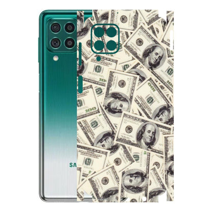 Samsung M/F/Note/Flip and C Phone Skins (All Models) - Dollar Lover - Transparent Finish (T-17) Samsung Galaxy M62