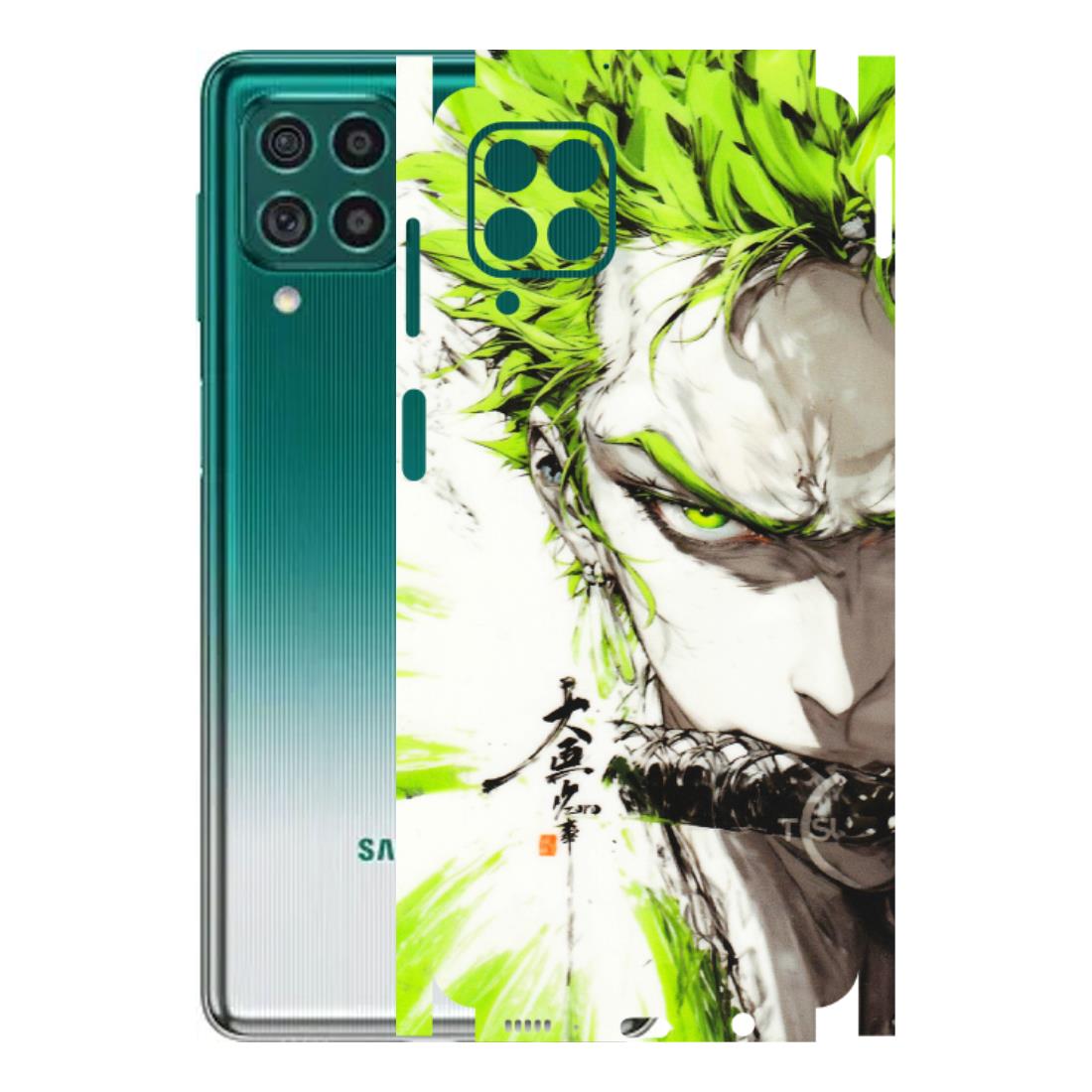 Samsung M/F/Note/Flip and C Phone Skins (All Models) - Roro Taku Anime - Transparent Finish (T-18) Samsung Galaxy M62
